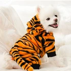 Комбинезон для маленьких щенков, теплая одежда для собак, зимнее пальто для домашних питомцев, одежда для йоркширского померанского бишона, пуделя, одежда для собак