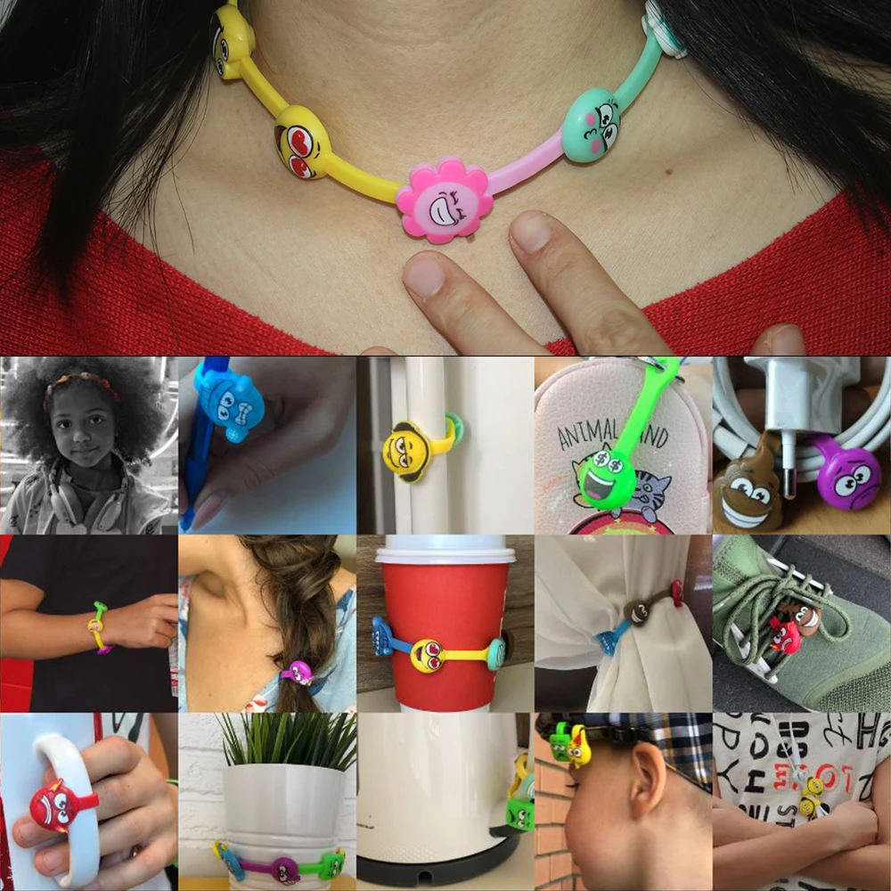 

Straps 5 or 10pcs Clip Toy Cartoon Skrepyshy from Magnit Zombyshy Magnet Staple for Children NOT 2020 New Collection 2