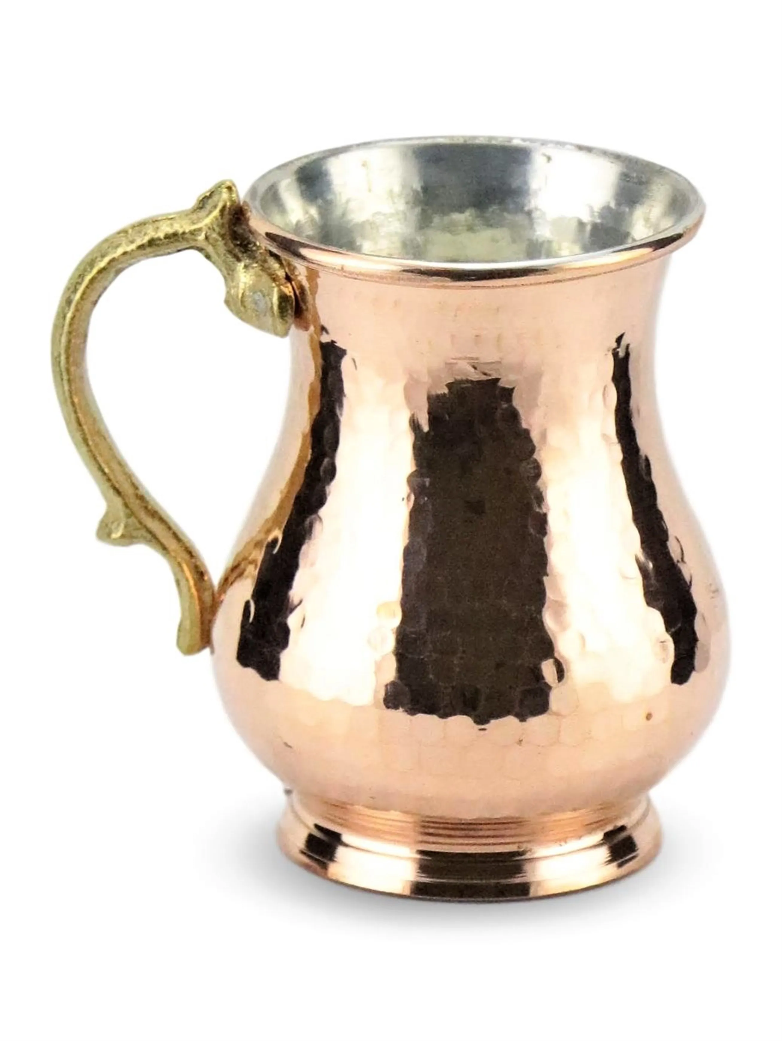 

Медные кружки Morya, чашка для молока и сока Ayran с латунной ручкой, роскошная винтажная посуда для напитков ручной работы в стиле ретро, 250 мл