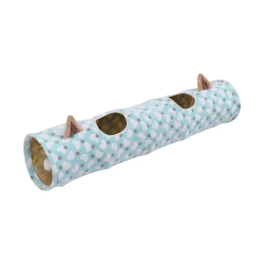 

Труба для кошки, кроличья туннель-длинная кровать для кошки-туннель-звуковая бумажная труба для кошки-с 2 вентиляционными отверстиями и пом...