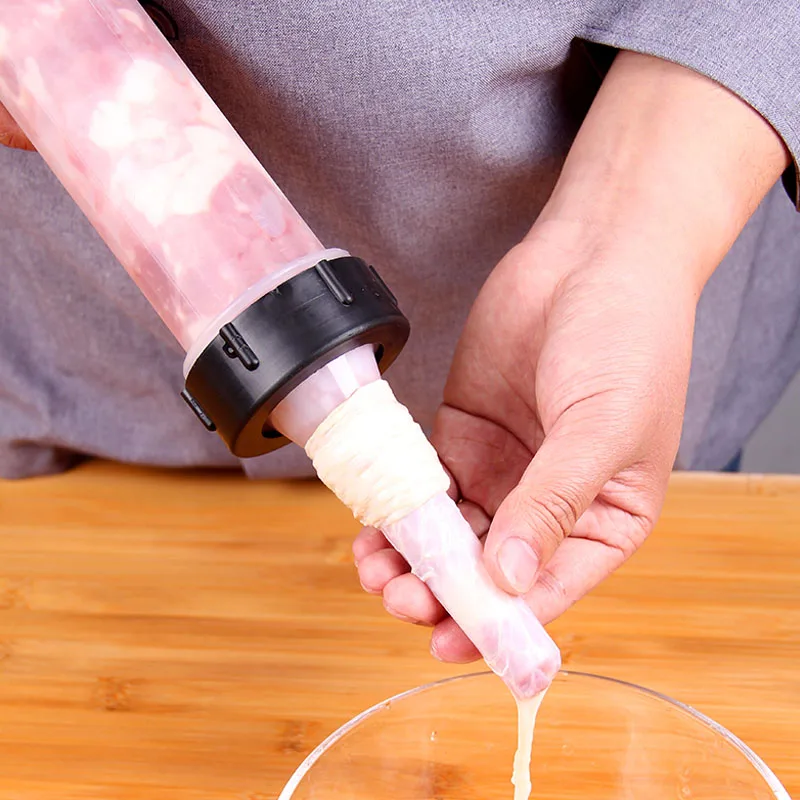 Ручные наполнители для сосисок мяса машинка наполнения колбасок колбасные