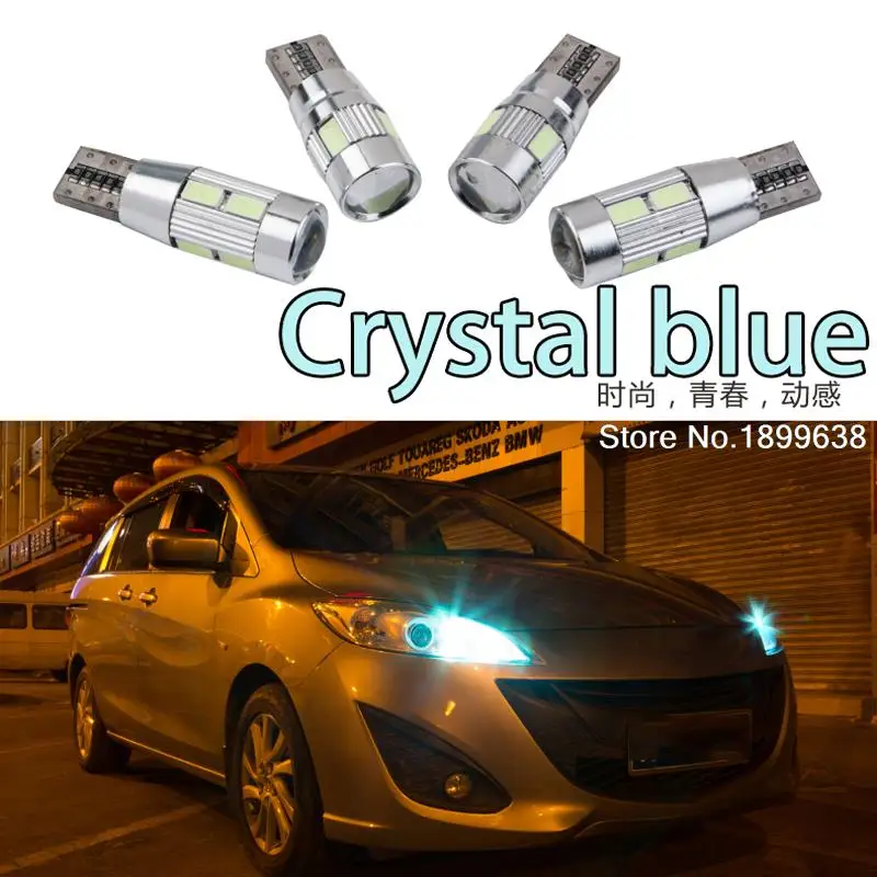 1pc safe No error T10 light 194 W5W high brightness LED Canbus For skoda octavia 2 a7 a5 fabia rapid yeti superb | Автомобили и