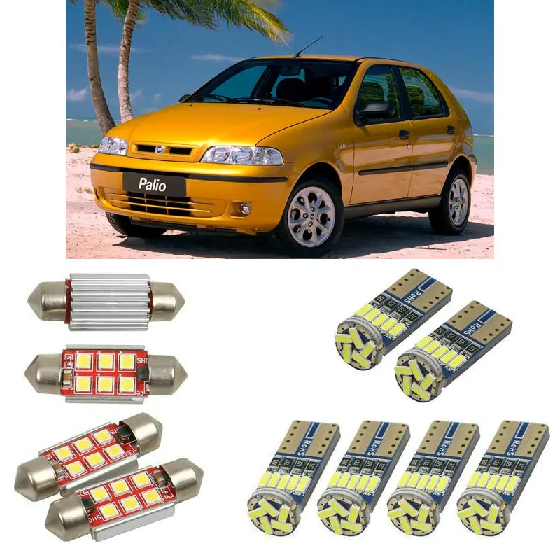 Внутренние светодиодные автомобильные фары для Fiat palio 178 хэтчбек выходные