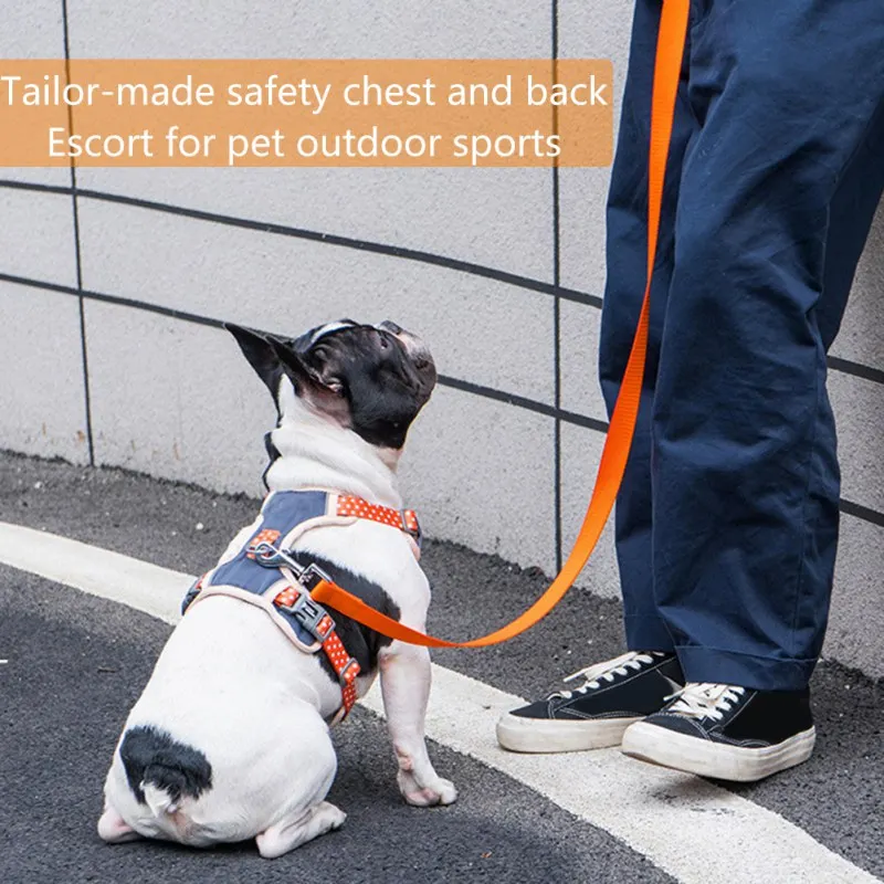 

Pet Dog Safety Harness Leash Harnesses Vest Puppy Chest Strap For Small Medium Dogs Chihuahua Bulldog