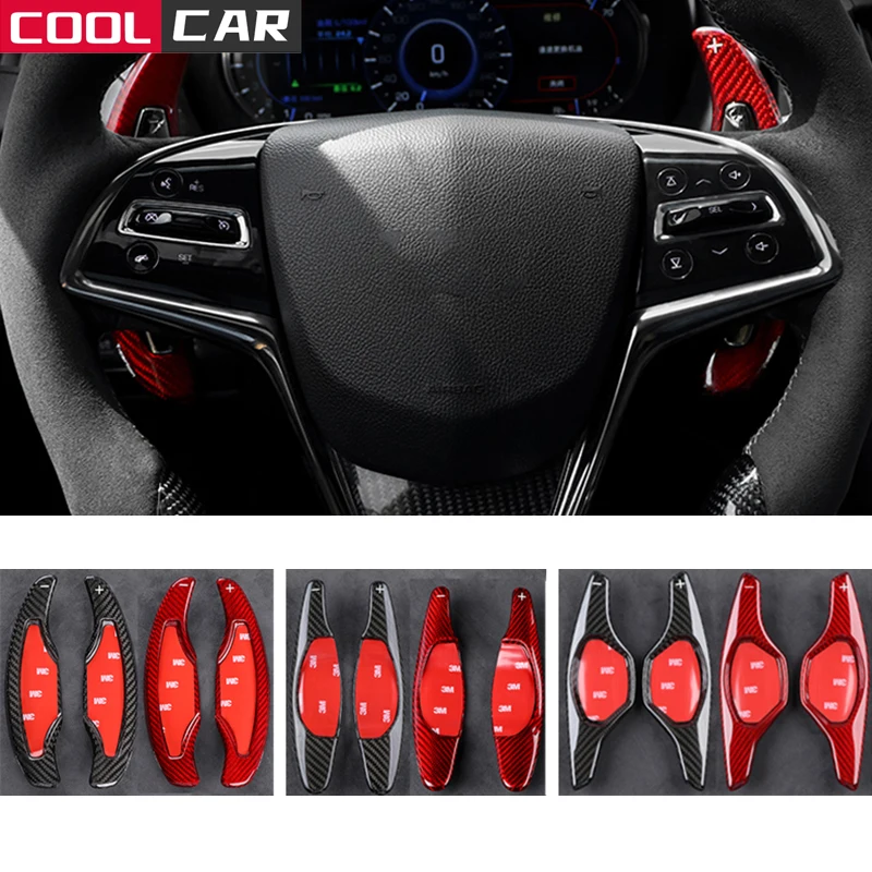 Автомобильные переключатели рулевого колеса из углеродного волокна отделка