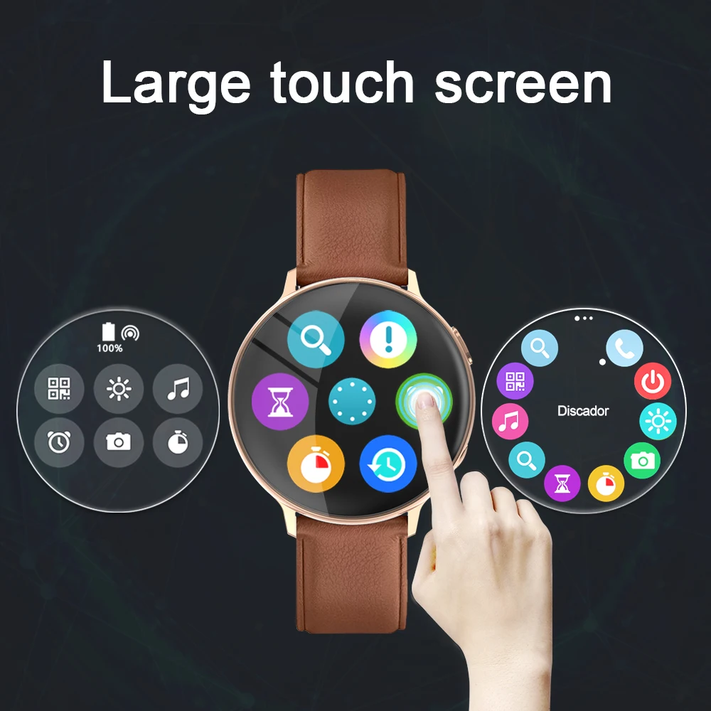

Smart Watch C6 Women Men Bluetooth Call Full Touch Wireless Charging IP68 Waterproof Heart Rate Fashion Smart Watch