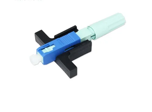 Free Shipping New SC APC UPC 58mm SM Single Mode Optical ConnectorSC UPC Fiber Quick Connector FTTH Tool Cold Connector Tool