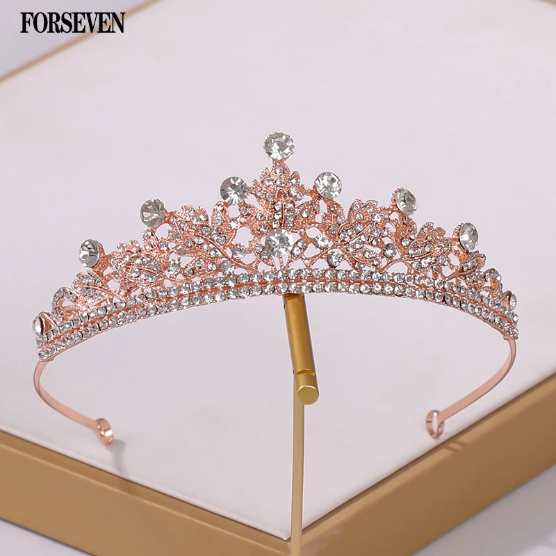 

Bride Crown For Girls Diadem Headpieces For Woman Hair For Wedding Hair Accessories Bride Tiara Hair Accessories Bride