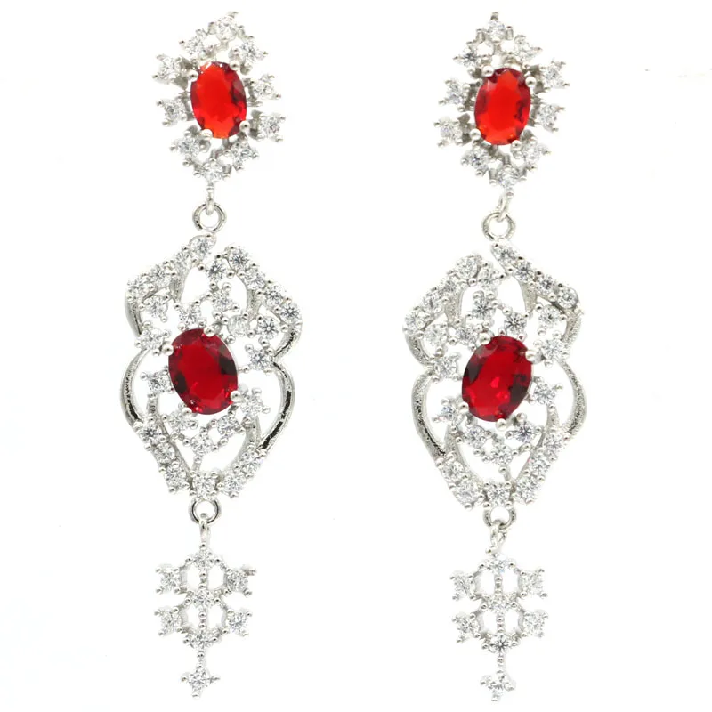 63x16 мм прекрасные длинные большие создан Зеленый Перидот красный кровяной