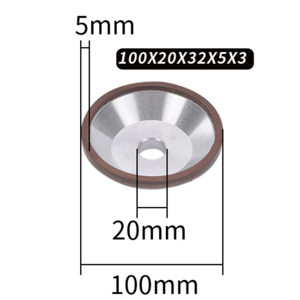 Алмазный шлифовальный круг чашка типа чашки 180 грит резак твердый для Карбида
