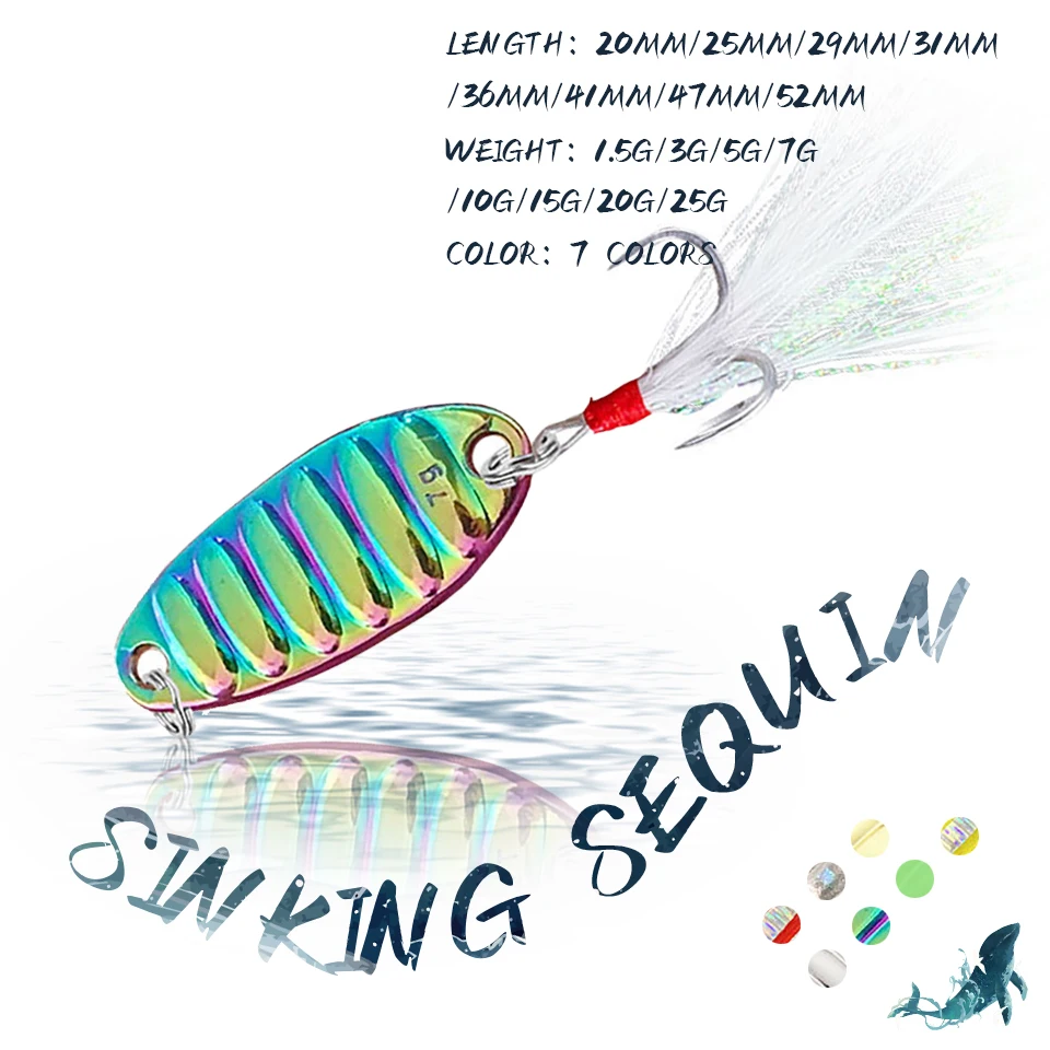 

KoKossi 1 шт. 1. Искусственная рыболовная приманка с блестками, 1 шт.