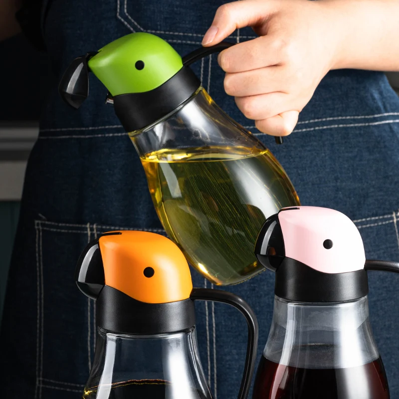 olive oil dispenser bottle sauces olive oil can kitchen gadget glass oil storage anti leak oil bottle vinegar soy sauce bottle free global shipping