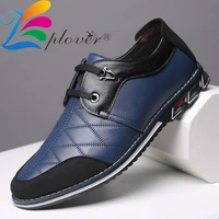 mens casual shoes luxury brand genuine leather dress shoes men leather moccasins breathable wedding shoes plus size 38 49