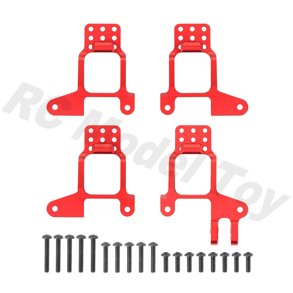 

Aluminium Alloy Front Rear Shock Tower Hoops Bracket Shock Absorbers Mount For 1/10 RC Crawler Car TRX4 Upgrade Parts