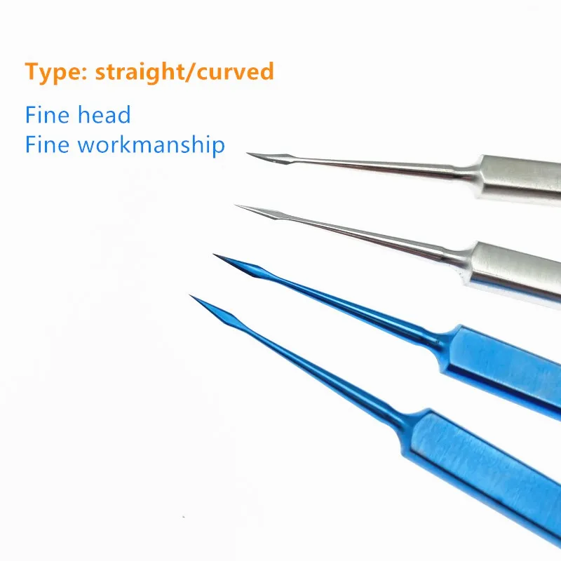 

Eye Foreign Body Needle Microkeratome Tips Stainless Steel Titanium Foreign Needles Ophthalmology Surgical Instruments