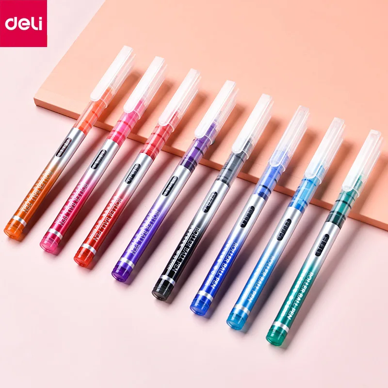 

Гелевые ручки Deli Color 0,5 мм