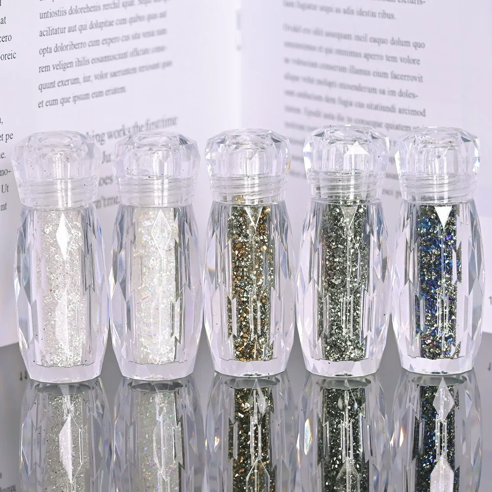 

1.2 to 1.4mm Mini Nail Art Rhinestone 5.5g/Bottle Micro Jewelry Nail Accessories Diamond Charm Manicure Decoration Crystal TG#44