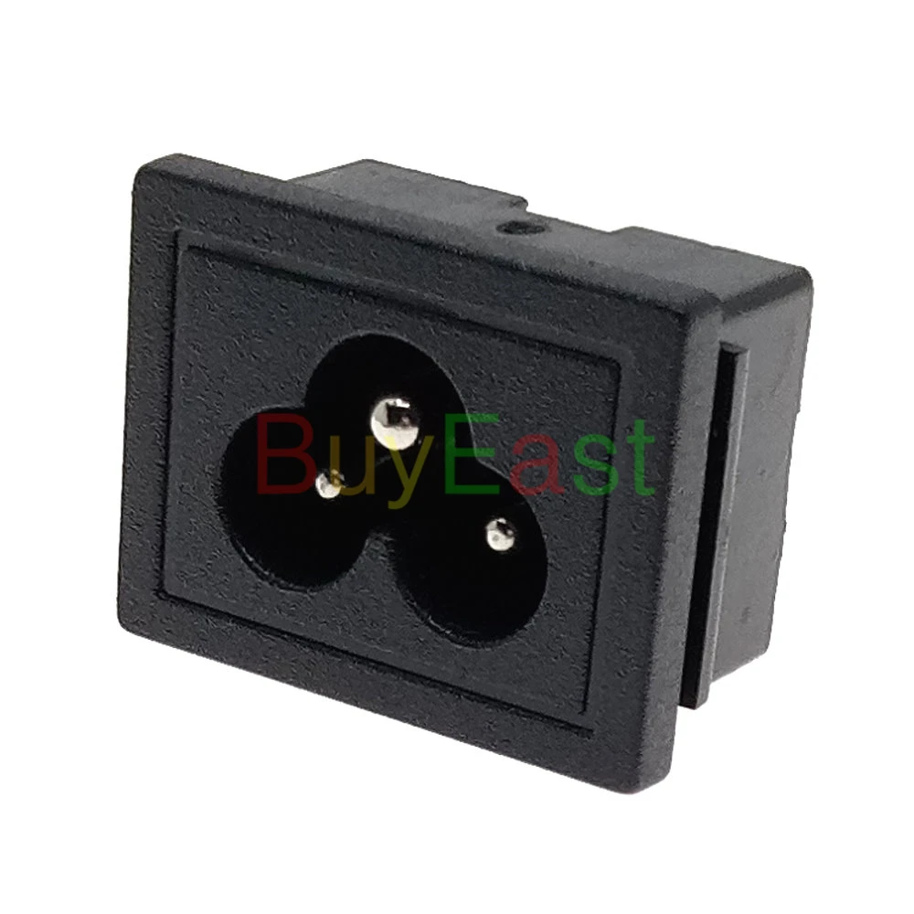 (Упаковка 5) штекерное Панельное крепление IEC C6 для самостоятельного ремонта