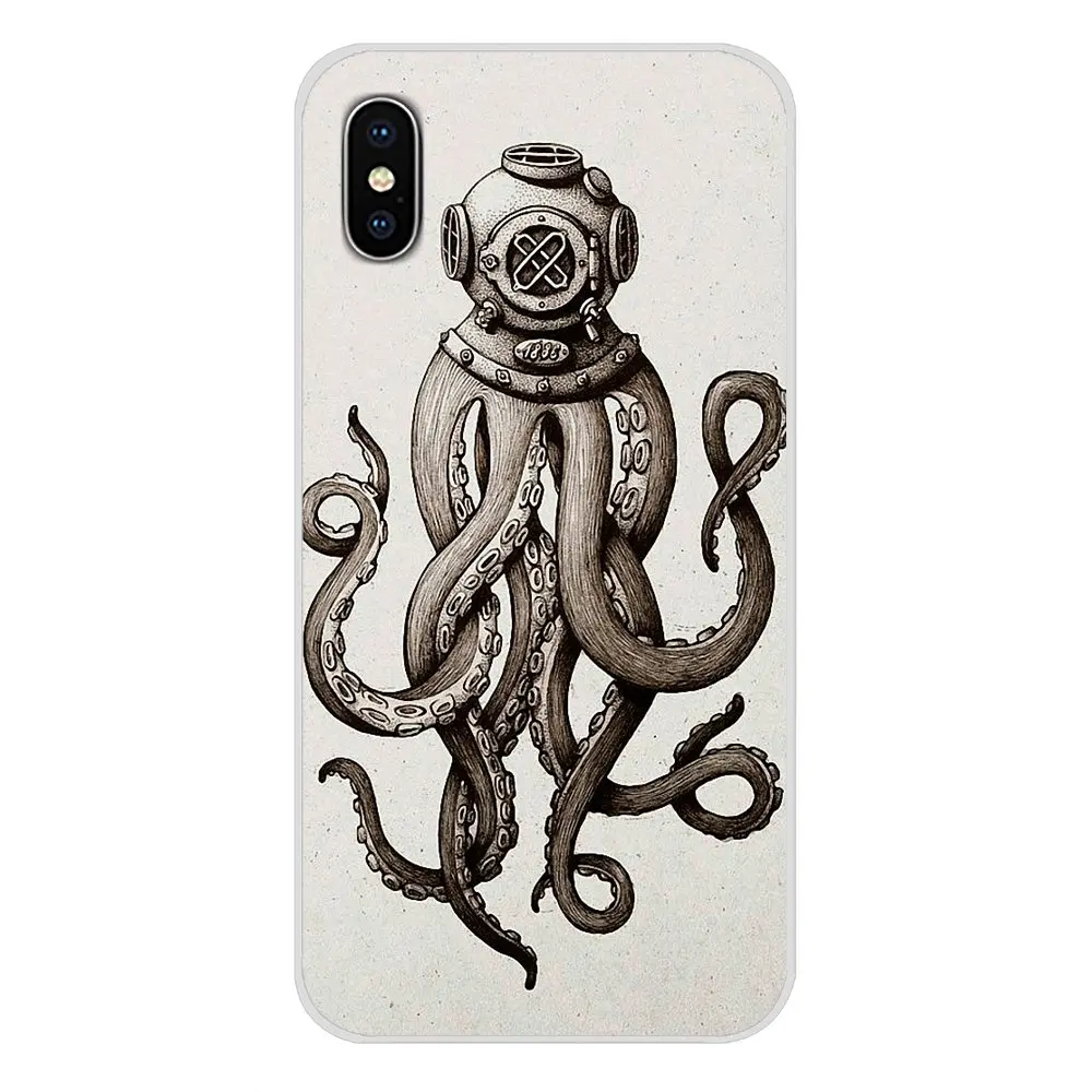 Чехол из ТПУ для шлема подводного плавания Huawei G7 G8 P7 P8 P9 P10 P20 P30 Lite Mini Pro P Smart Plus 2017 2018