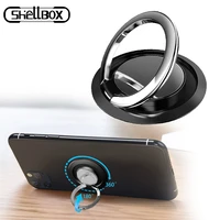 Mobile Phone Ring Holder Smartphone Stand Phone Accessories Round Phone Stand Socket Magnetic Holder for Car iPhone Samsung