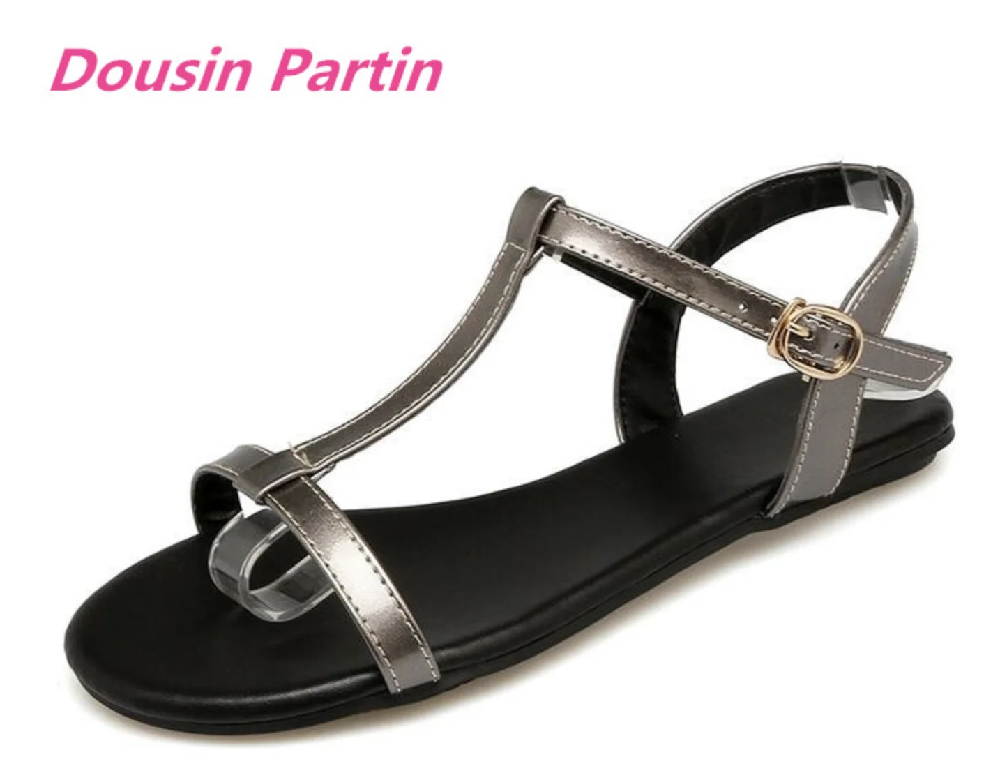 Dousin Partin/женские босоножки из искусственной кожи универсальная модная женская