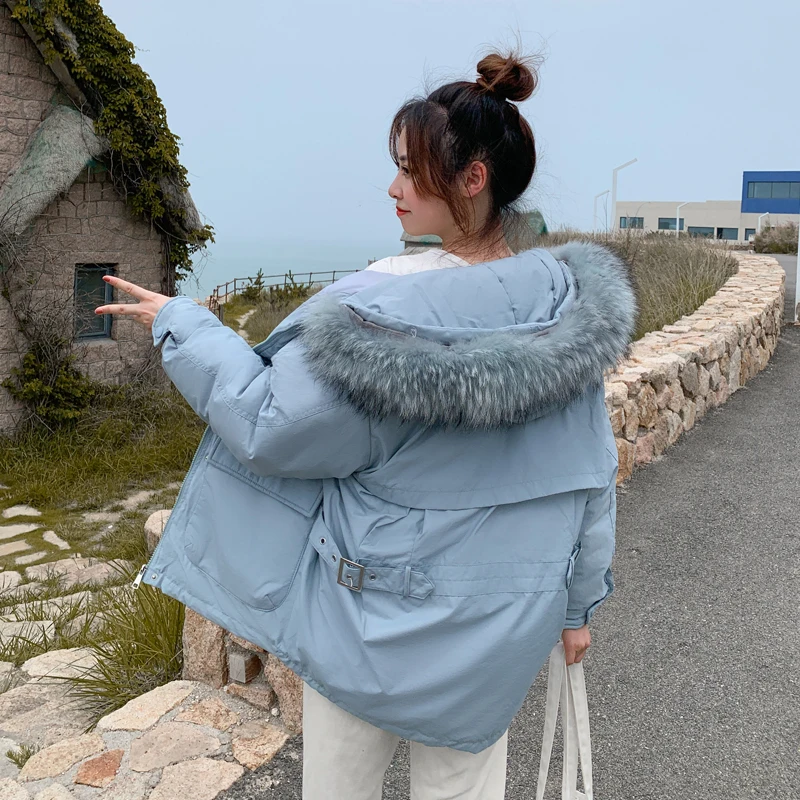 Короткие парки женская зимняя куртка большого размера с капюшоном женские