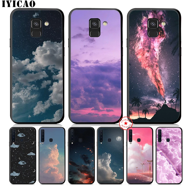 Moon Star Cloud Night Soft Silicone Case for Samsung Galaxy A70s A50s A40s A30s A20s A10s A20E Phone Cover |