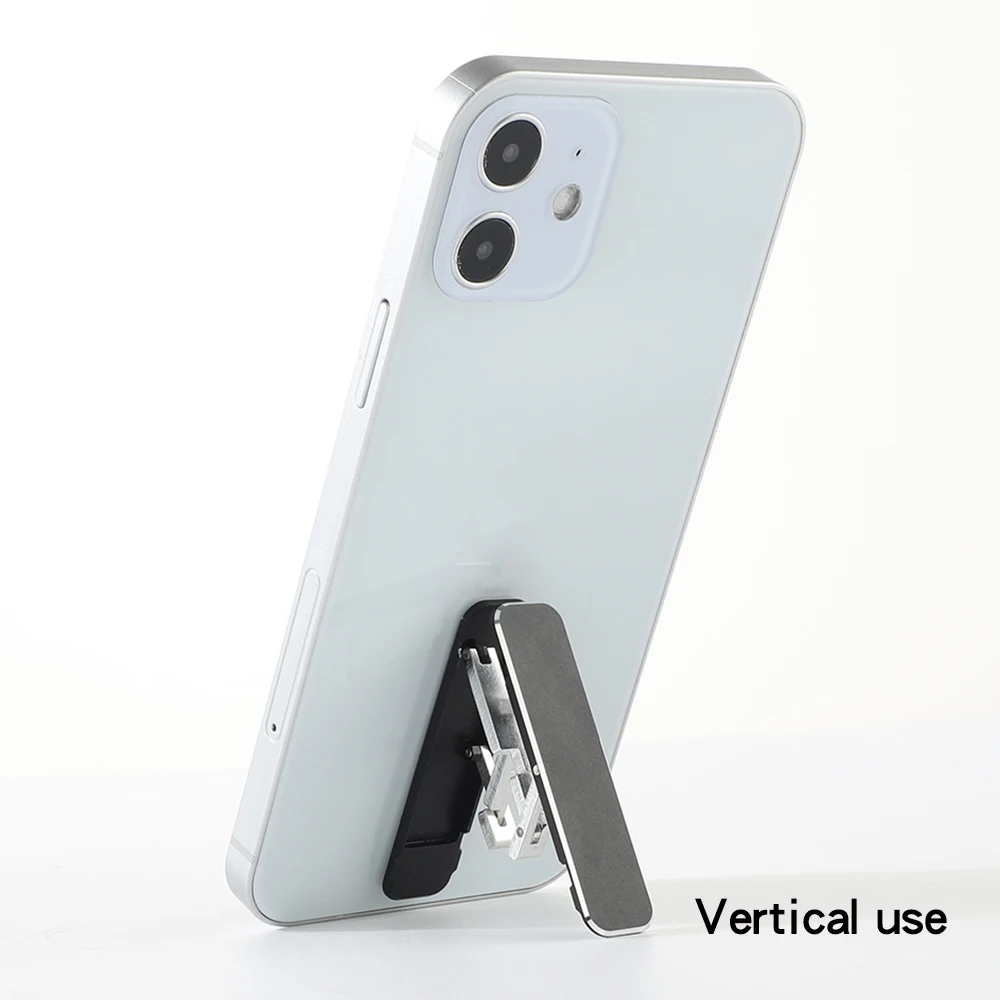 

New metal ultra-thin mobile phone holder sticky back sticker support function mini ring buckle portable and portable live