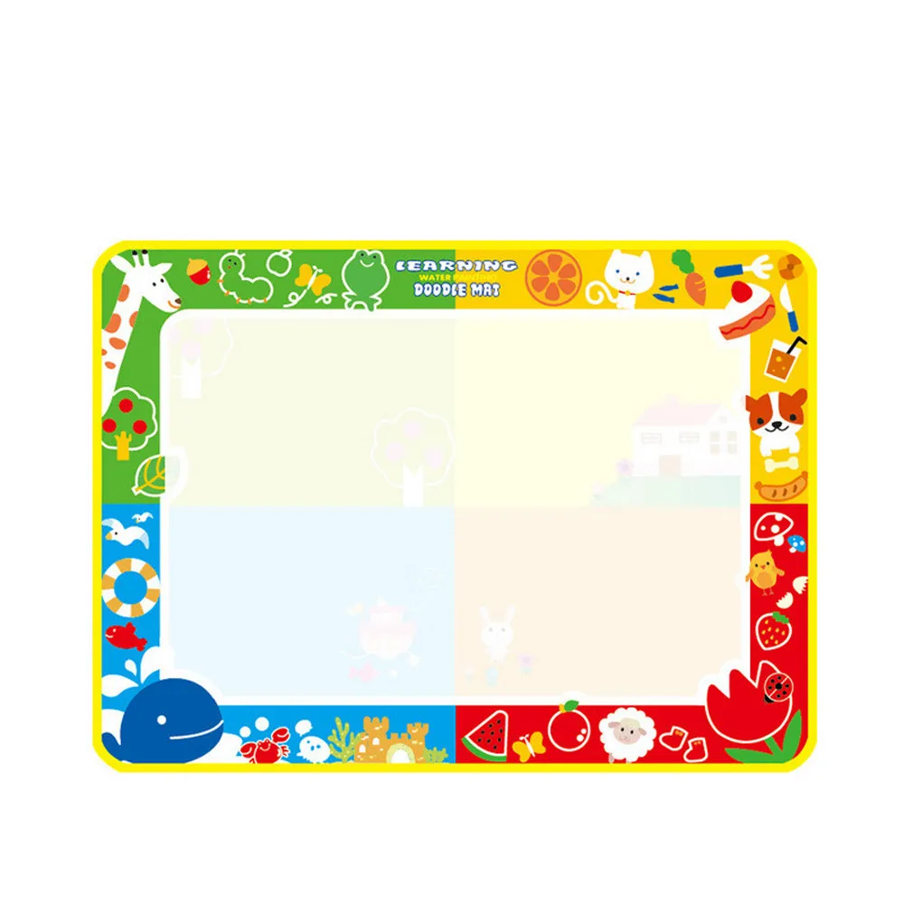 

New Water Drawing Painting Writing Mat Board Magic Pen Doodle Gift 100*73cm Pen Doodle Toy Gift Learning Drawing Toy #E25