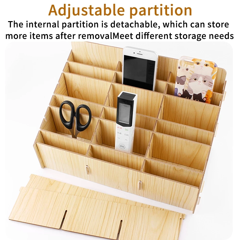 luxianzi wooden storage box tool mobile phone desktop mobile organizer toolbox screw tweezers repair hand tools parts boxs free global shipping