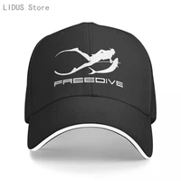 2021 summer freedive player baseball cap diving fishing beach sun hat men women adjustable hip hop snapback hat