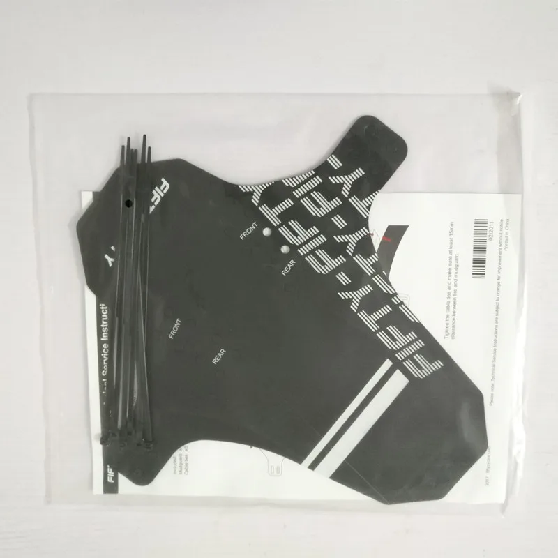 Быстросъемный брызговик для горного велосипеда портативный передний вилка