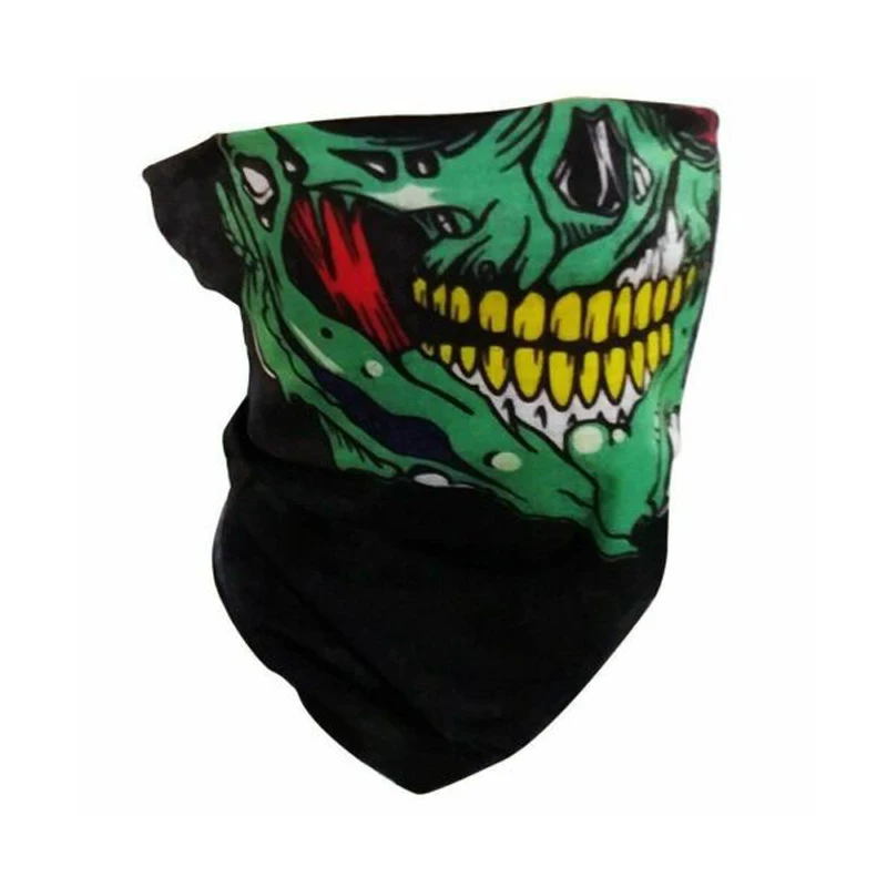 Байкерская бандана для костюмированной вечеринки на Хэллоуин маска лица с