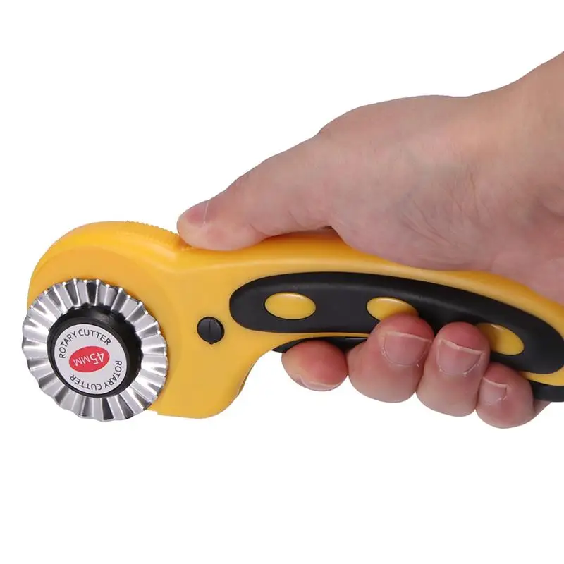 Роторный резак инструмент для резки кожи ткани круговое лезвие 10 шт. режущее