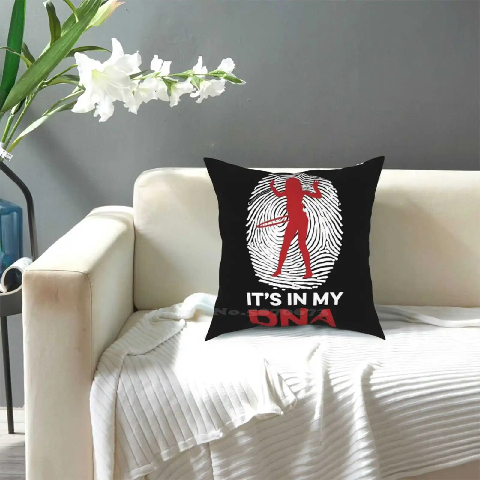 Диванная подушка Ing Is In My Dna Модный чехол для дивана наволочка халахуп | Дом и сад