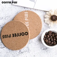 coffee cup pot pad insulation round table mat creative household nordic bowl coasters cork coasters method pressure pot thick