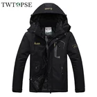 Мужская водонепроницаемая Спортивная куртка TWTOPSE, теплая флисовая верхняя одежда для катания на лыжах, сноуборде, велосипеде, рыбалки, пеших прогулок, кемпинга на зиму