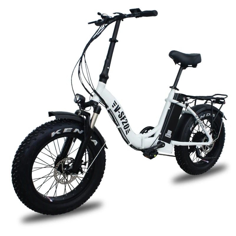 Kaufen Elektrische Bike 20 Zoll Aluminium Legierung Faltbare Fett Reifen 4.0 ''Ebike 48V 13Ah Lithium-Batterie Bicyle LED Display 750W