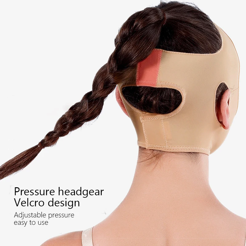 

Face V Shaper Facial Slimming Bandage Relaxation Lift Up Belt Shape Lift Reduce Double Chin Face Thining Band Massage Slimmer