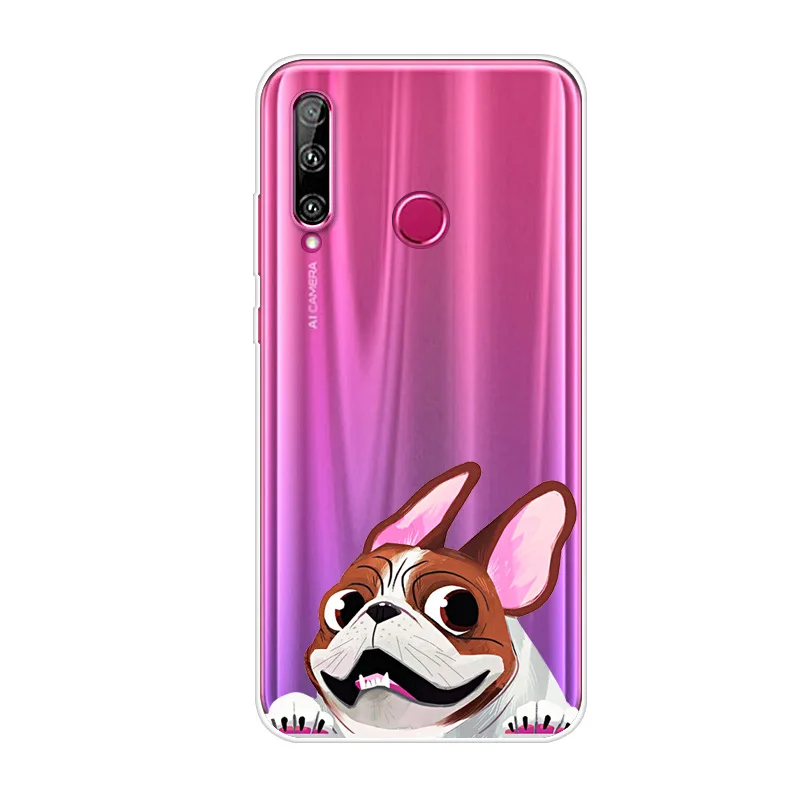 Для huawei Honor 10i чехол TPU Силиконовый мягкий прозрачный чехол с рисунком для huawei Honor 10i 10 i Honor10i HRY-LX1T 6,21 задняя крышка для телефона