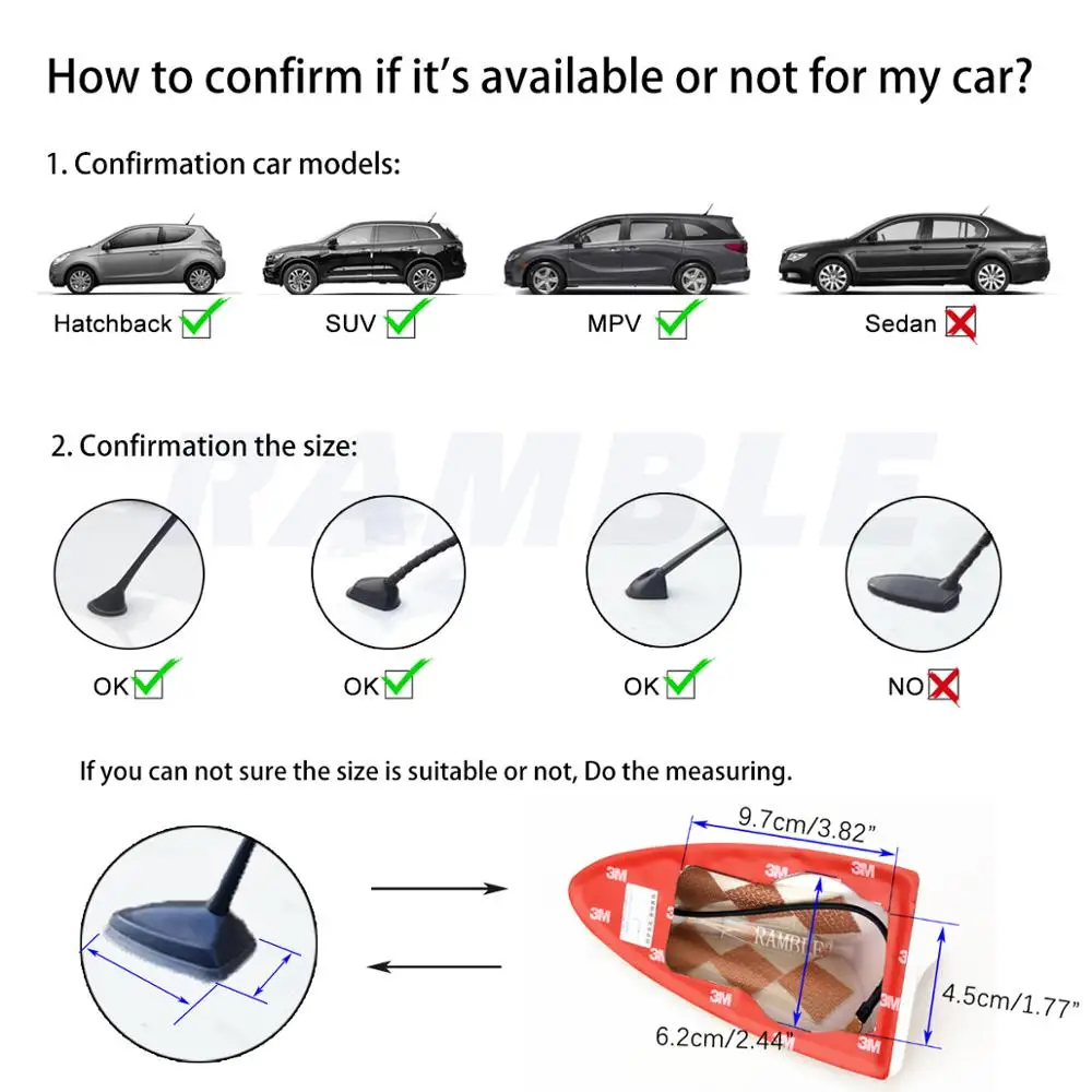 Высококачественная автомобильная антенна крышка радиоприемника акулы для Chevrolet