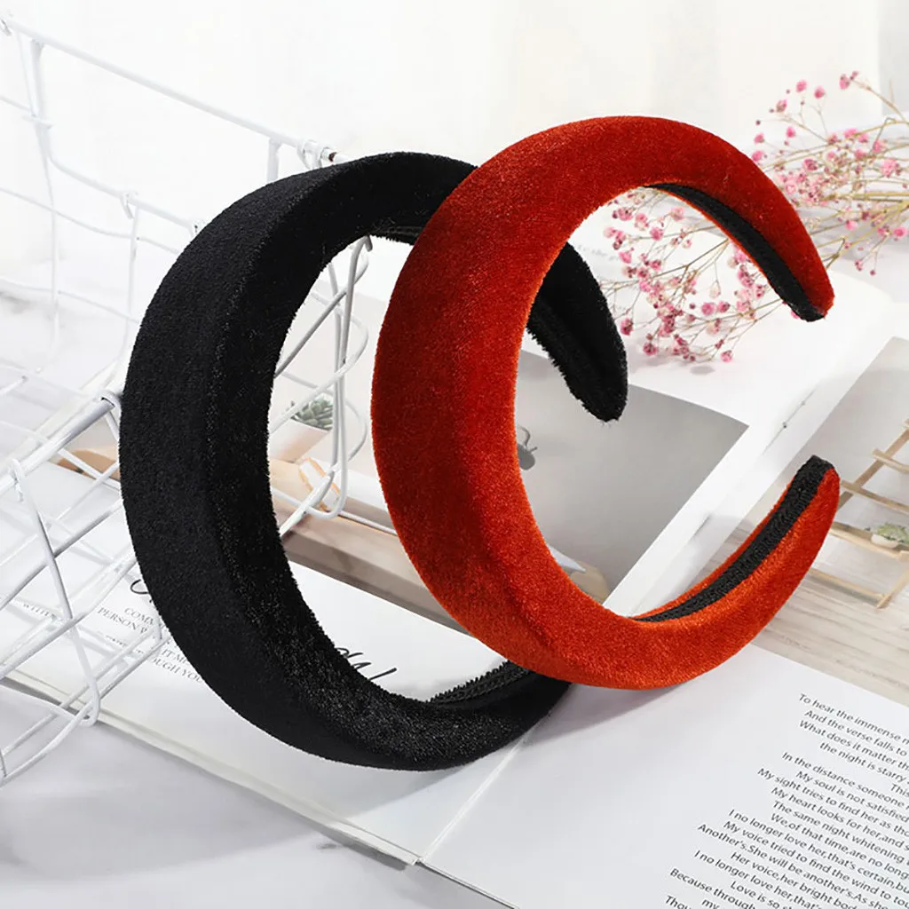 Бархатные повязки для волос 1 шт. мягкие аксессуары женщин| |