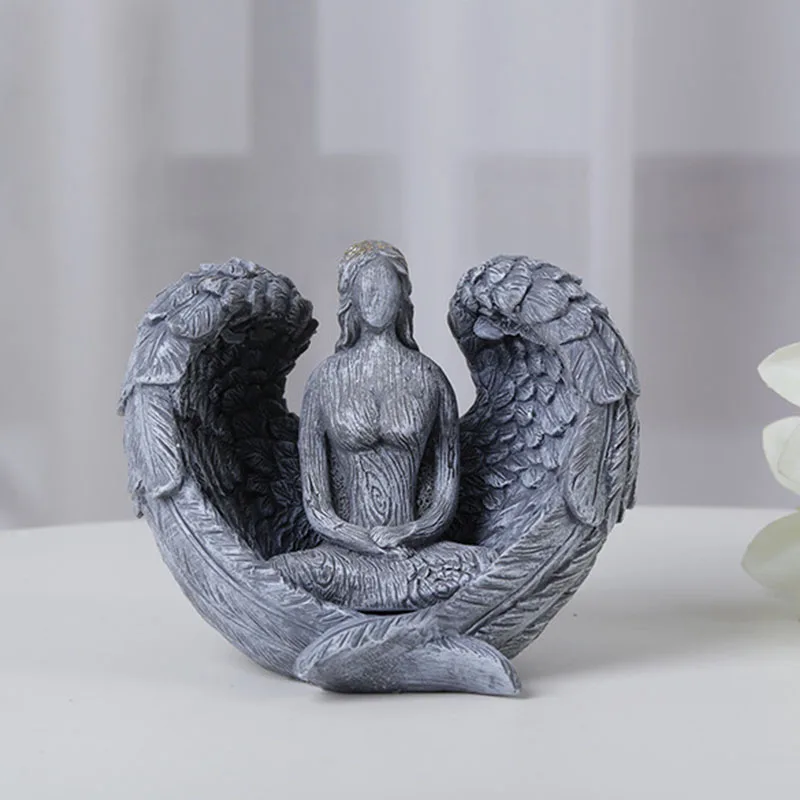 Античный религиозный молитвенный Ангел богини Хранитель Смола ремесла предметы