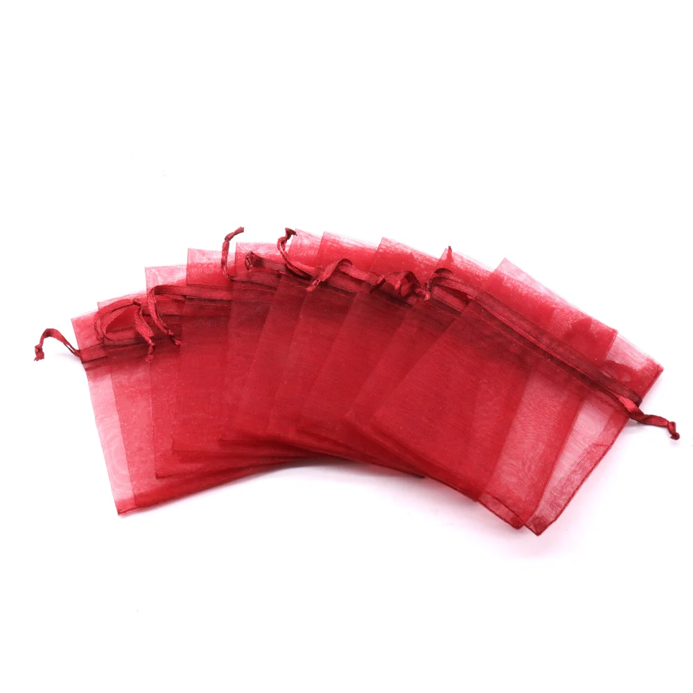 20 шт мешки из органзы Свадебные украшения торта на день рождения сумка для