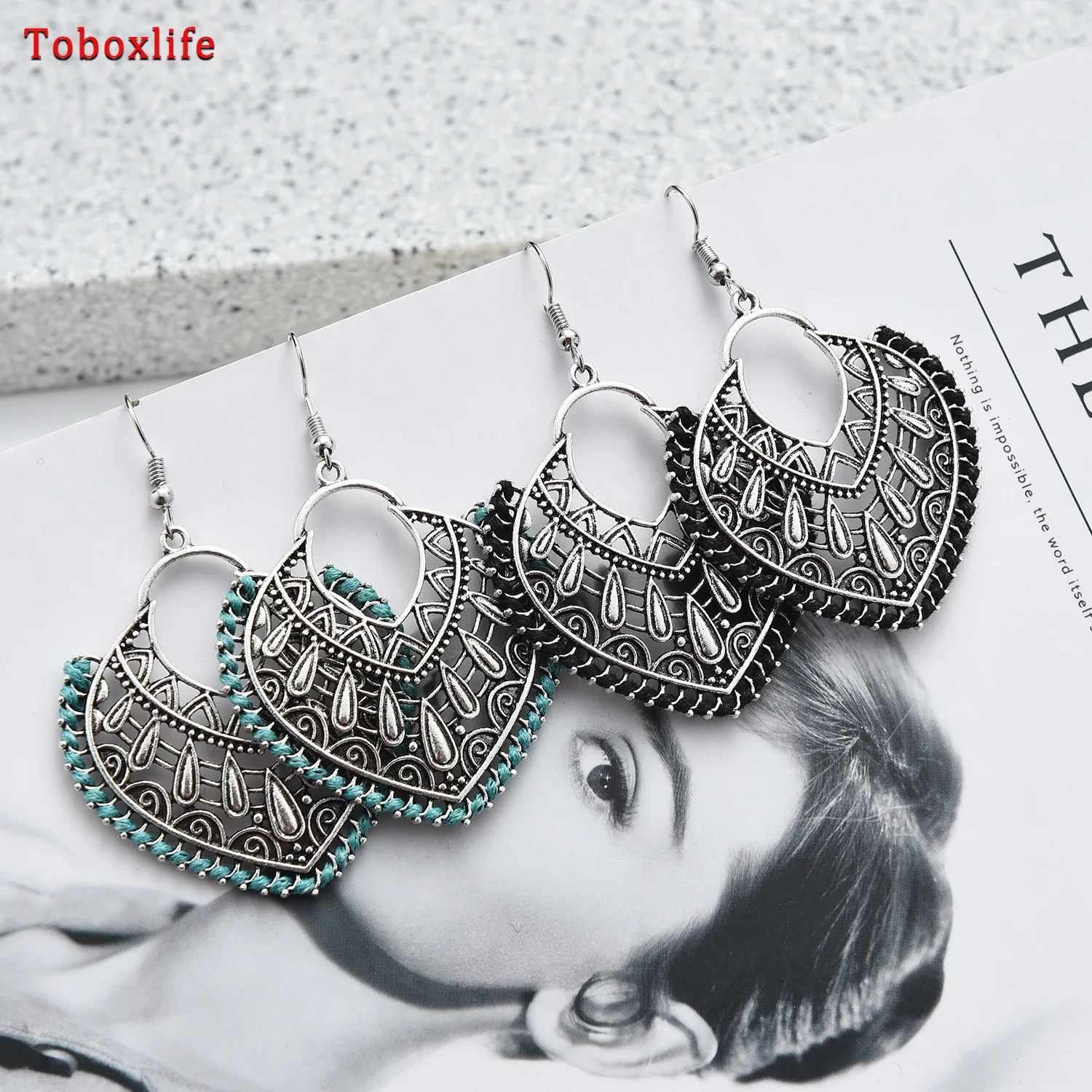 Серьги Toboxlife для женщин 2020 корейская мода лесбийские Винтажные висячие ювелирные