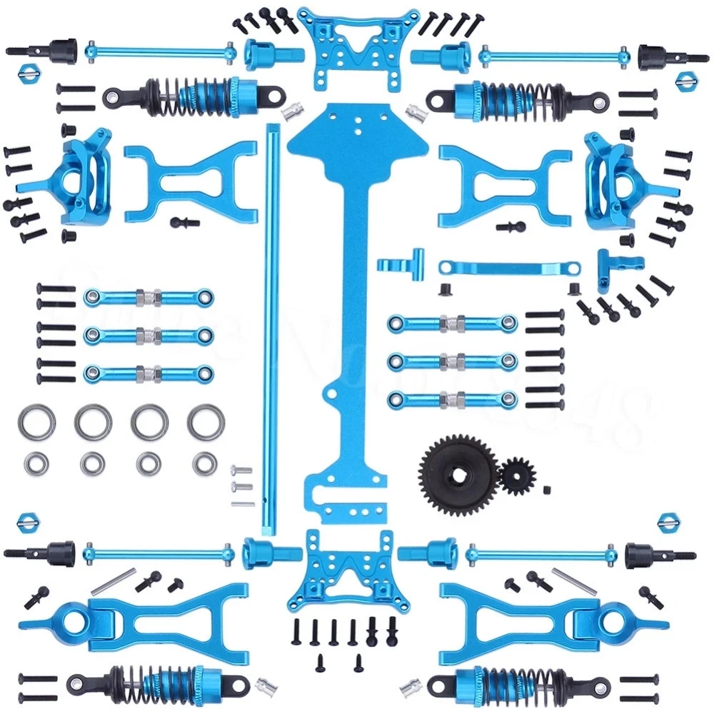 Полная модернизация деталей для Wltoys A959 Vortex 1/18 2 4G 4WD Электрический