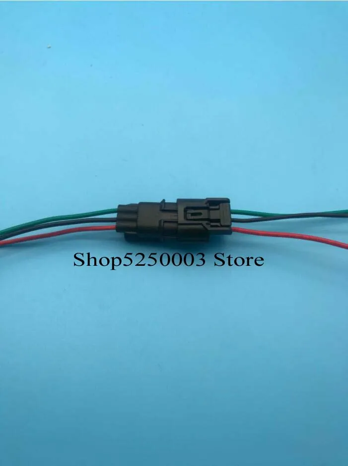 3pin автомобильный 6189-0887 6188-4739(промежуточный слот)(1,0) Мужской и Женский HX 040 провод жгут ремонт водонепроницаемый авто-соединитель