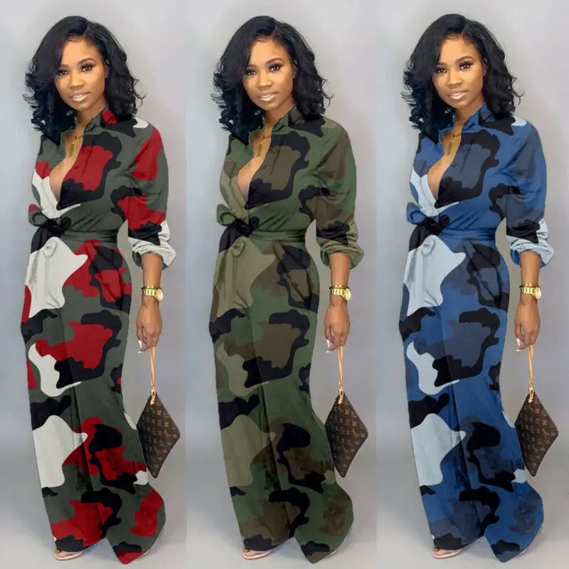 Женский офисный Осенний комбинезон с пуговицами на шнуровке женский сексуальный