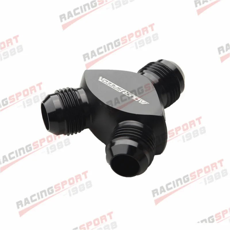 10AN AN 10 AN10 Y Блок адаптер фитинги черный/синий|adapter fitting|an 10an fittings black |