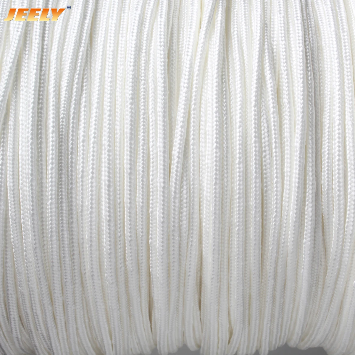 JEELY 1 6 мм 50 м 250LB UHMWPE буксировочная веревка круглая жесткая нить версия с